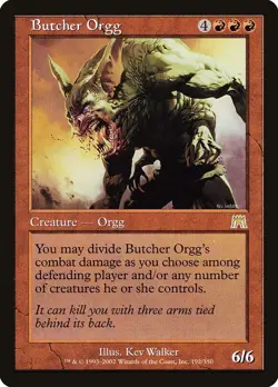 Onslaught Butcher Orgg MTG Magic the Gathering NM - Image 1