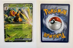 BEEDRILL EX 003/086 ME04: CHAOS RISING DOUBLE RARE POKEMON NM/M TORIYUFU - Image 3