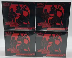 Lot of (4) Pokemon TCG Destined Rivals Elite Trainer Boxes SEALED ETB - Image 1