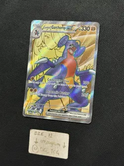 Pokemon Destined Rivals - Cynthia’s Garchomp Ex - SVP 204 - Full Art PROMO -MINT - Image 4