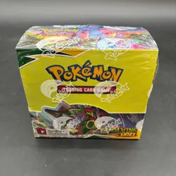 Pokemon TCG Sword & Shield Evolving Skies Booster Box SEALED w Protector - Image 1