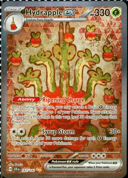 Hydrapple ex 167/142 Sv07: Stellar Crown Holo Pokemon NEATO - Image 1