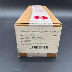 Pokemon TCG Sword & Shield Astral Radiance Booster Box Case SEALED SWSH10 - Image 1