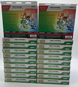 Lot of (20) Pokemon TCG First Partner Series 1 Illustration Collection Boxes NEW - Image 2