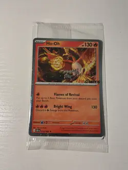 Pokemon TCG Ho-oh Eb Games Stamped Promo Card 010/086 Chaos Rising Sealed Swirl - Image 1