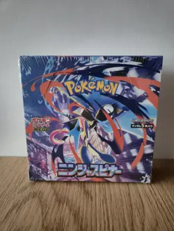 Pokemon TCG Mega Ninja Spinner (Japanese) m4 SEALED (In Shrink) Booster Box - Image 1