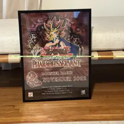 Original 2002 Rare Yu-Gi-Oh! (Yugioh) FRAMED Pharaoh's Servant Poster 18 x 24 - Image 2