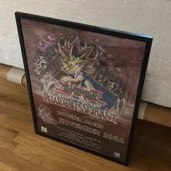 Original 2002 Rare Yu-Gi-Oh! (Yugioh) FRAMED Pharaoh's Servant Poster 18 x 24 - Image 5