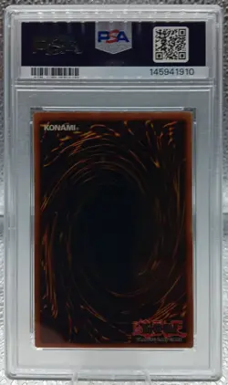 PSA 5 Left Leg of the Forbidden One Blue Eyes Set Yu-Gi-Oh! LOB-121 2002 TCG - Image 2