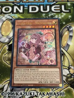 Yugioh! Fairy Tail - Matchgiru BLZD-EN016 Blazing Dominion 1st Ed. Ultra Rare NM - Image 1