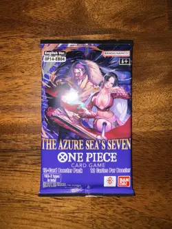 (HEAVY)🔥 25.76g One Piece The Azure Sea’s Seven OP14-EB04 Booster Pack SEALED - Image 3