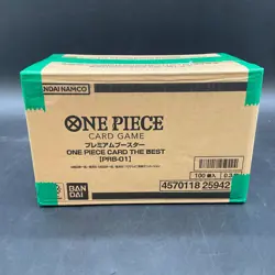 ONE PIECE TCG JAPANESE PRB01 THE BEST CASE SEALED 10 BOXES 100 PACKS - Image 2