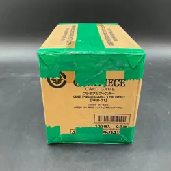 ONE PIECE TCG JAPANESE PRB01 THE BEST CASE SEALED 10 BOXES 100 PACKS - Image 3