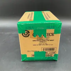 ONE PIECE TCG JAPANESE PRB01 THE BEST CASE SEALED 10 BOXES 100 PACKS - Image 4