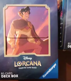 Two (2) Disney Lorcana: Shimmering Skies Deck Boxes - Aladdin - Image 2