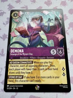 Disney Lorcana TCG Demona - Scourge of the Wyvern Clan 55/204 Legendary - Image 2