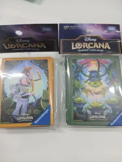 Disney Lorcana Official Card Sleeves Toy Story Woody Buzz & Aliens Set Japan - Image 1