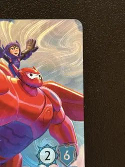 Disney Lorcana Baymax Promo Enchanted Foil Japanese Near Mint - Image 3