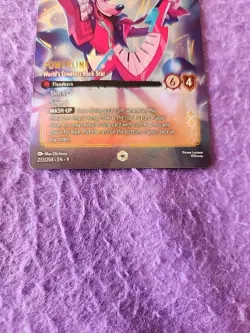 Disney Lorcana Fabled Powerline World's Greatest Rockstar Enchanted Card 233/204 - Image 3