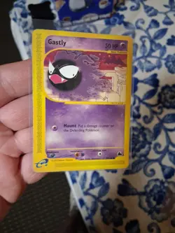 HEAVY PLAYED Gastly Pokemon e-Card Series Skyridge #57 2003 - Image 1