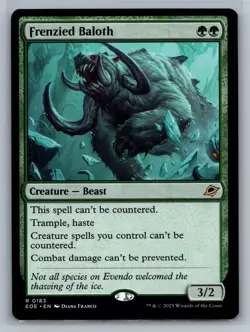 Edge of Eternities #183 Frenzied Baloth - Image 1