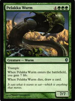 MTG TCG - Pelakka Wurm 172 Conspiracy - NM Free Shipping $5+ - Image 1