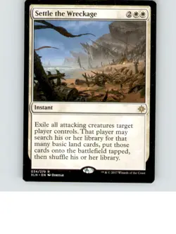 Settle the Wreckage 34 Rare Ixalan Lightly played b1-60 MTG - Image 1