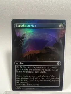 Expedition Map (Borderless) Commander: the Lost Caverns of Ixalan Foil - Image 1