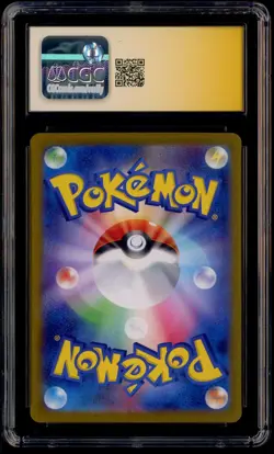 Red Yanran Signed Sketched 2023 Pokemon JPN Fire Energy Classic CGC 8 AUTO 10 - Image 3