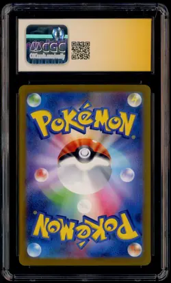 Yukina Suzuki Signed Sketched 2023 Pokemon JPN CLL Fire Energy CGC AUTO 10 - Image 3
