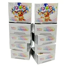 Lot of (10) Pokemon TCG Prismatic Evolutions Elite Trainer Boxes SEALED/NEW - Image 1