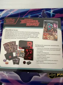 Pokemon TCG Scarlet & Violet Destined Rivals Elite Trainer Box - ETB - SEALED - Image 2