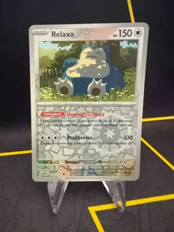 Relaxo 143/165 | Pokemon 151 Reverse Holo | deutsch - Image 1