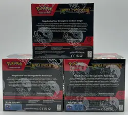 Lot of (3) Pokemon TCG Mega Evolution Booster Boxes SEALED NEW - Image 3