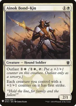 1x Ainok Bond-Kin NM Eng MTG - The List - Image 1