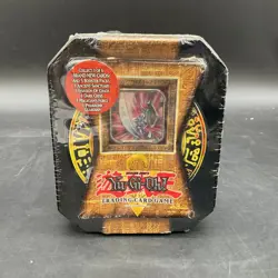 YU-GI-OH! TCG 2004 COLLECTOR VINTAGE BLADE KNIGHT TIN SEALED CT1-EN002 - Image 1