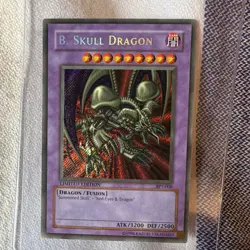 Yu-Gi-Oh! B. Skull Dragon BPT-006 Lord of D. BPT-004Tin Ltd Ed Secret Rare Holo - Image 3