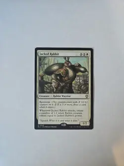 Jacked Rabbit Commander: Bloomburrow Regular - Image 1