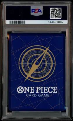 2024 One Piece EN Convention Exclusive Foil #043 Monkey D Luffy PSA 10 GEM MINT - Image 3