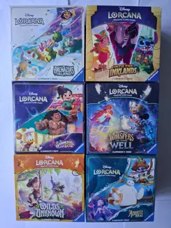 NEW SEALED Disney Lorcana Illumineer’s Trove – Choose Set Multi-listing - Image 1