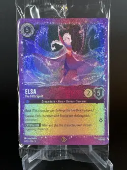 Elsa - The Fifth Spirit Promo SEALED Disney Lorcana Promo Cards 6 NM - Image 1