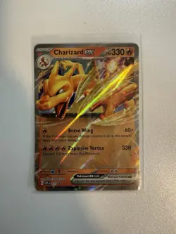 Pokemon TCG Charizard Ex-161 Scarlet & Violet Promo-Holo Card - Image 1