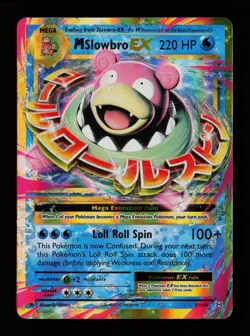 M Slowbro EX 27/108 Holo EX Rare Evolutions Pokemon Cards - Image 1