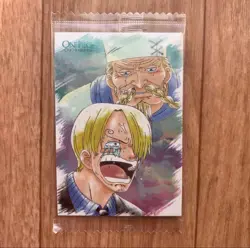 PREORDER Sanji & Zeff No.5 SEALED One Piece Our Memories Wafer Card Bandai - Image 1