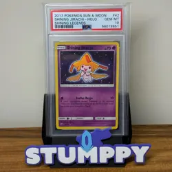 PSA 10 SHINING JIRACHI HOLO 42/73 | Shining Legends Pokemon Card - Image 1