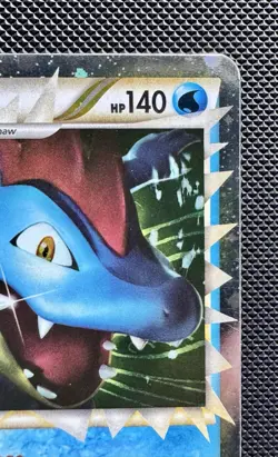Feraligatr Prime HGSS07 Holo Black Star Promo 2010 Pokemon Card Played - Image 4