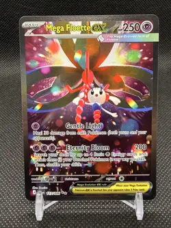 2 CARDS 🚨 Mega Floette EX Special Illustration Rare & Ultra Rare Chaos Rising - Image 1