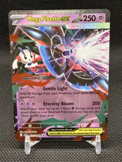 2 CARDS 🚨 Mega Floette EX Special Illustration Rare & Ultra Rare Chaos Rising - Image 2