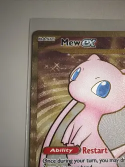 Mew EX Metal Card 205/165 Scarlet & Violet 151 Series NM/MINT - Image 5