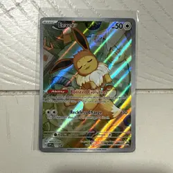 Eevee PROMO SVP 173 Prismatic Evolutions ETB SEALED Card Pokemon TCG Near Mint - Image 1